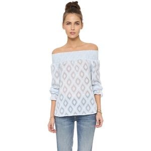 Rebecca Minkoff off the shoulder top